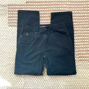 Navy Blue Chino Pants, Size 14